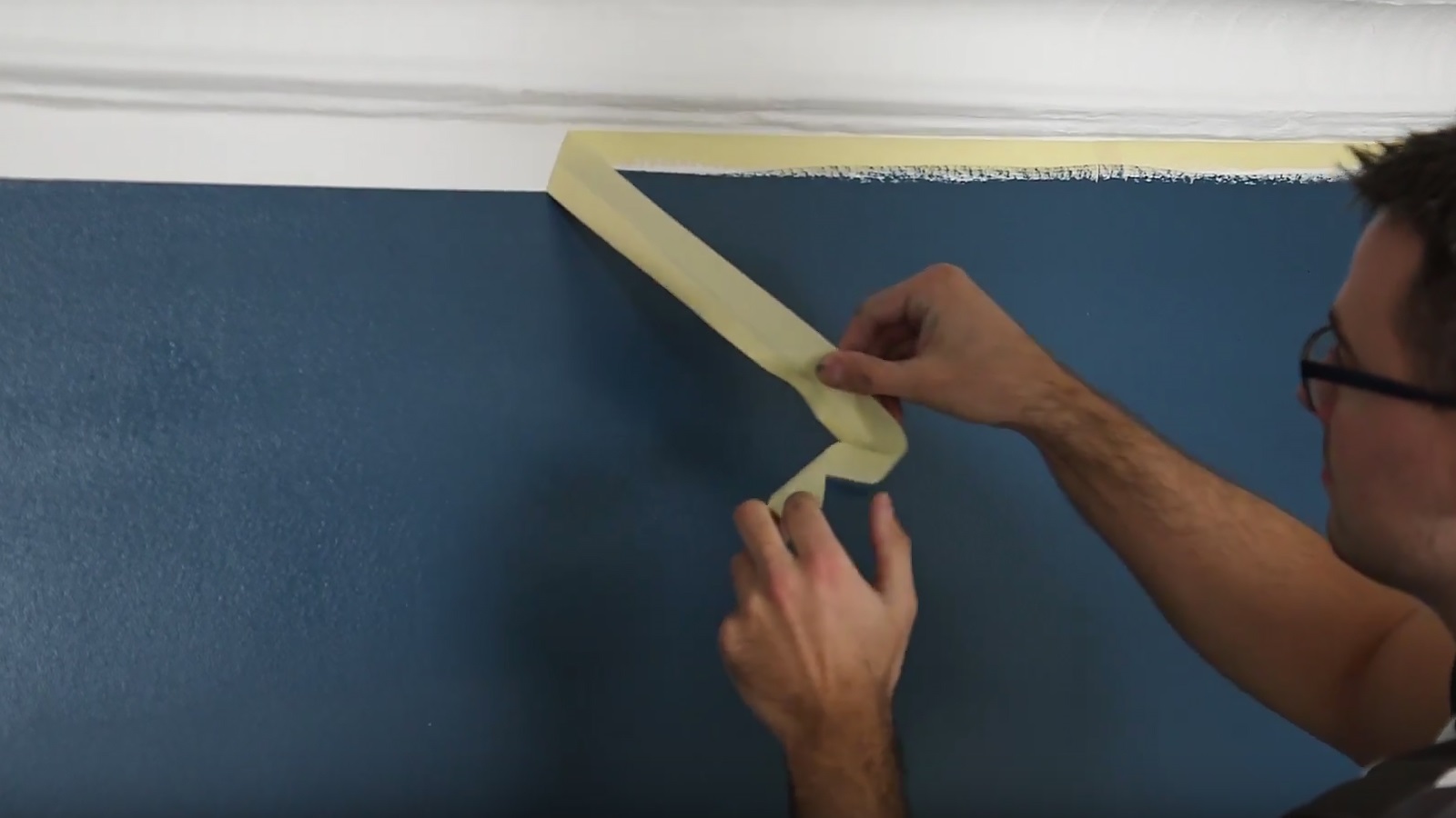 Maskowanie taśmą malarską