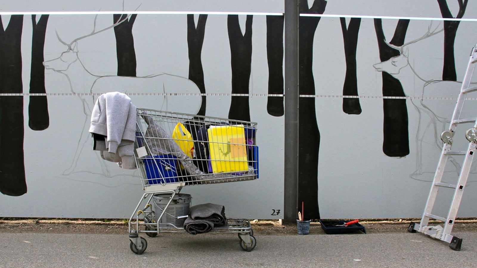 Autorem dzieła jest hiszpański artysta Hyuros, a Flügger dostarczył wszystkie materiały i służył fachowym doradztwem.
