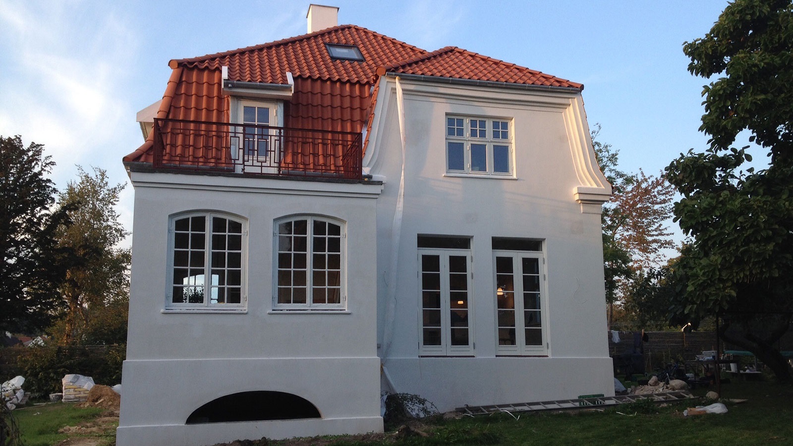 Tradycyjny dom murowany w Holte